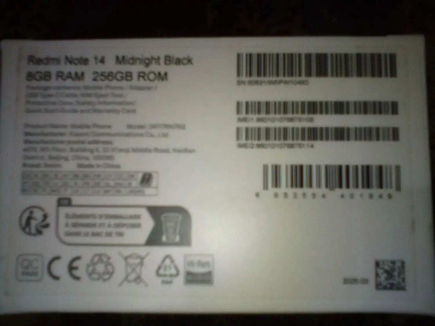 گوشی Redmi note 14|موبایل|شیراز, شهرک والفجر|دیوار