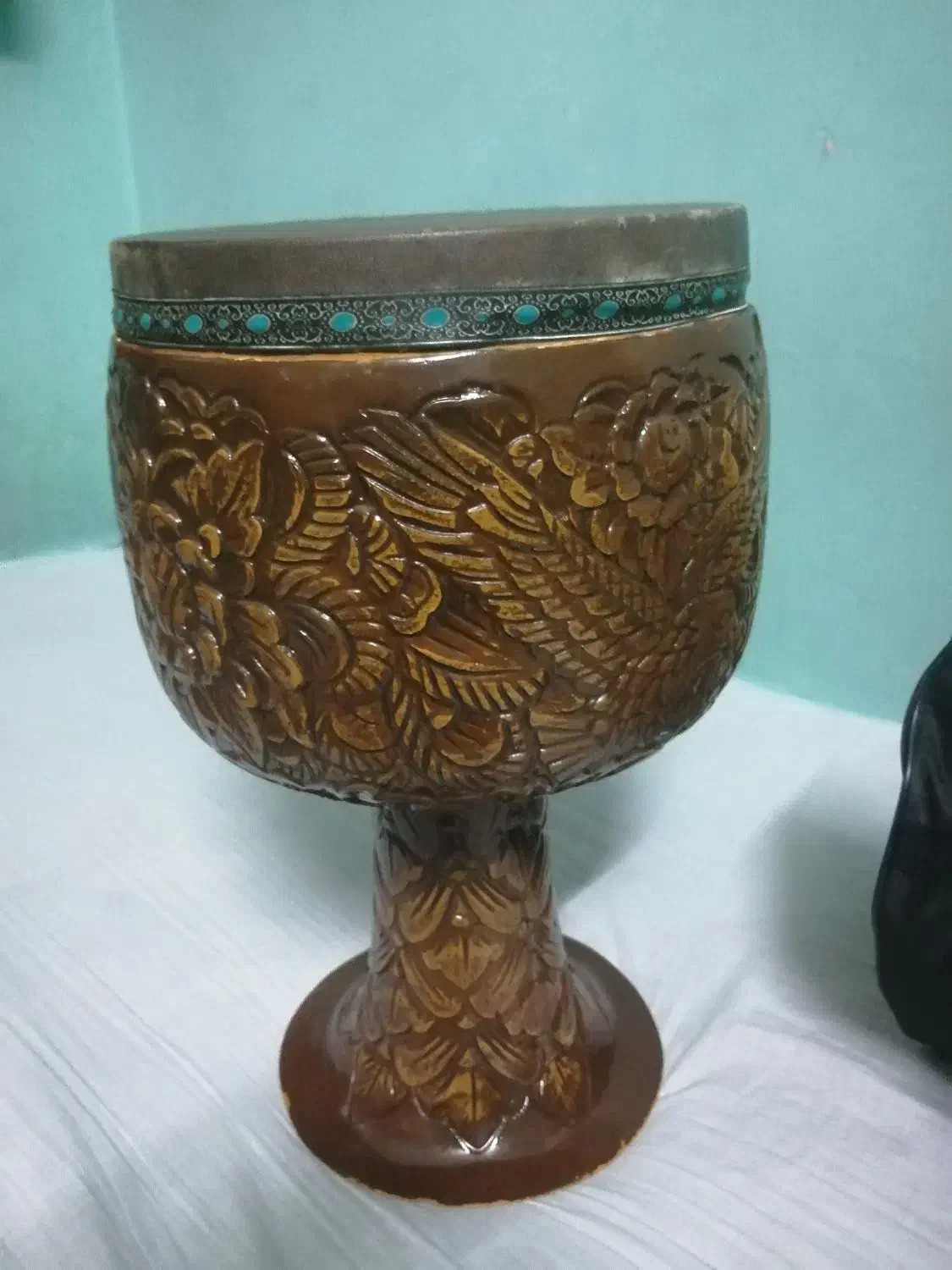 سنتور و تنبک|سازهای سنتی|لار, |دیوار