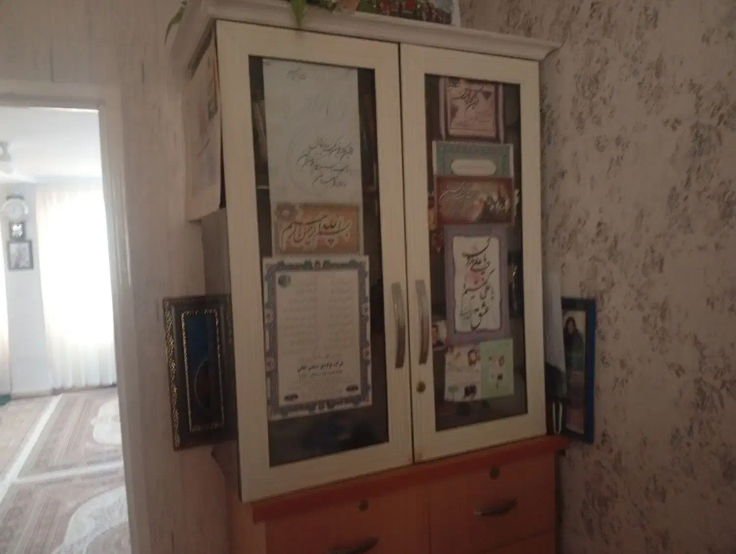 کتاب خونه|کتابخانه، شلف، قفسه‌های دیواری|اردبیل, |دیوار