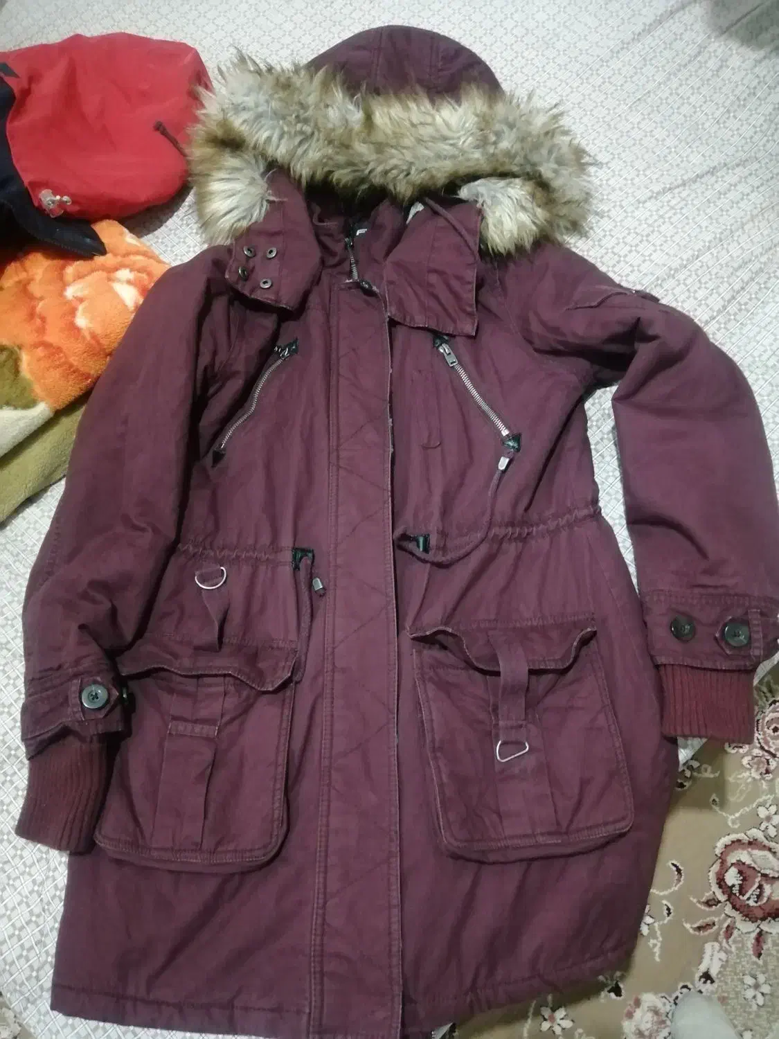 کت خزدار دخترانه، زنانه|لباس|یاسوج, |دیوار