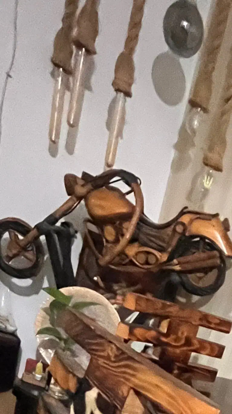 موتور چوبی تزئینی|کلکسیون اشیاء عتیقه|ساری, |دیوار