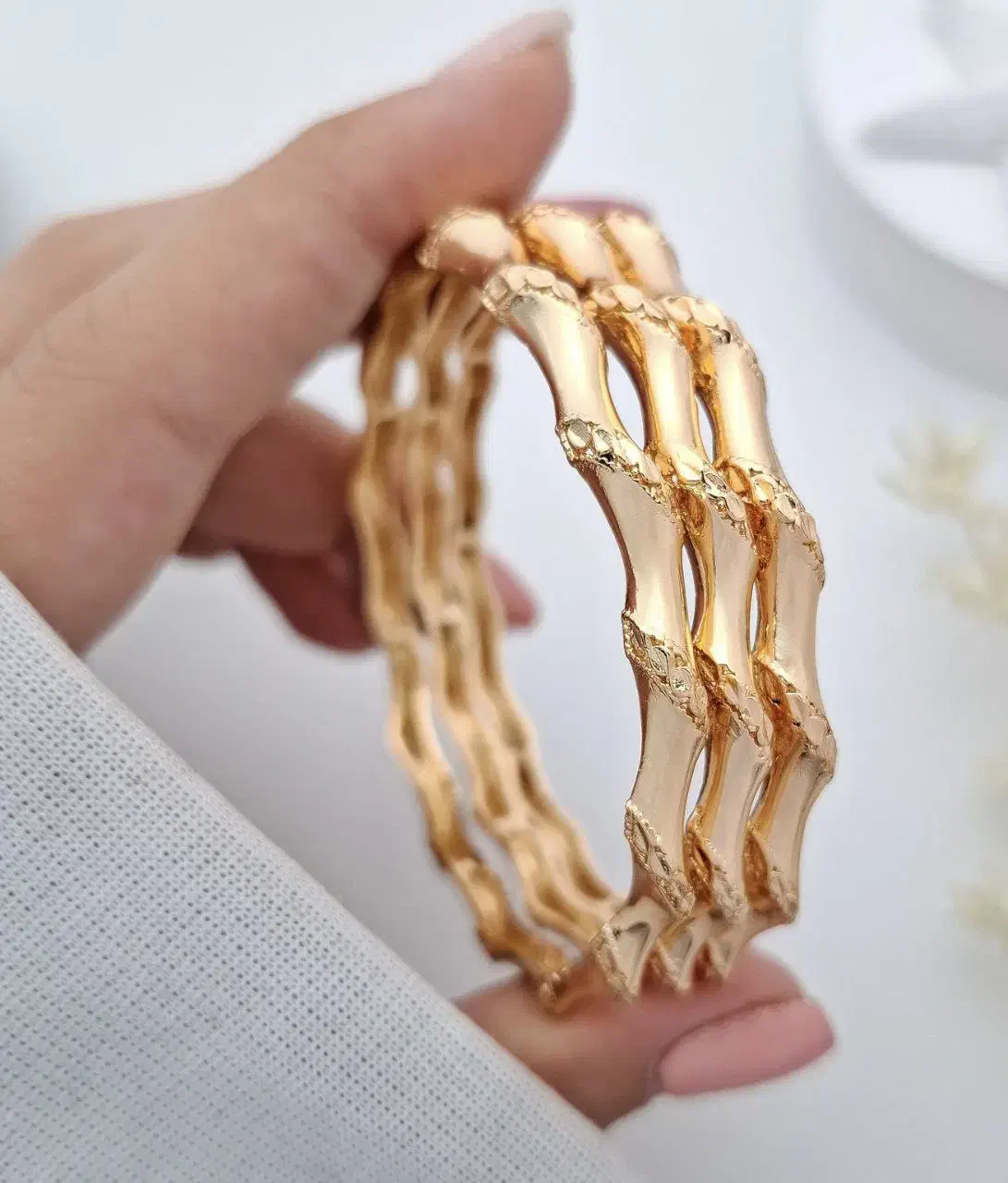 النگو و تک پوش رنگ ثابت کپی طلا|بدلیجات|قم, نیروگاه|دیوار