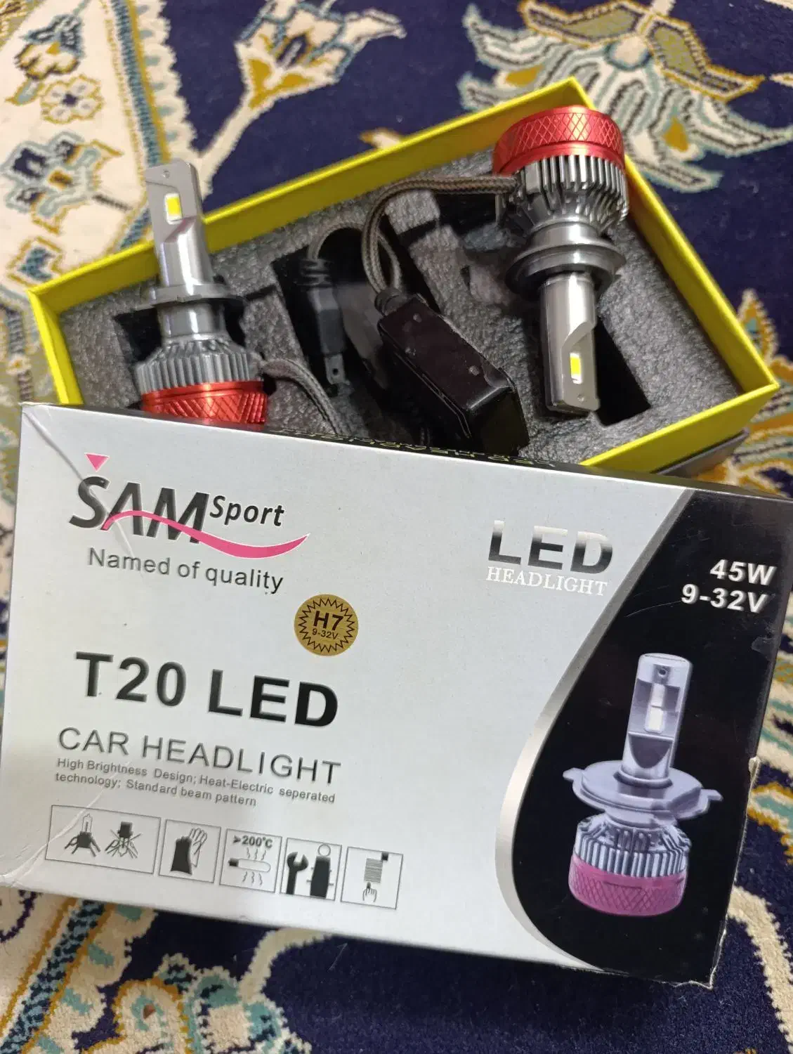 هدلایت پژویی|لامپ و چراغ|بیرجند, |دیوار