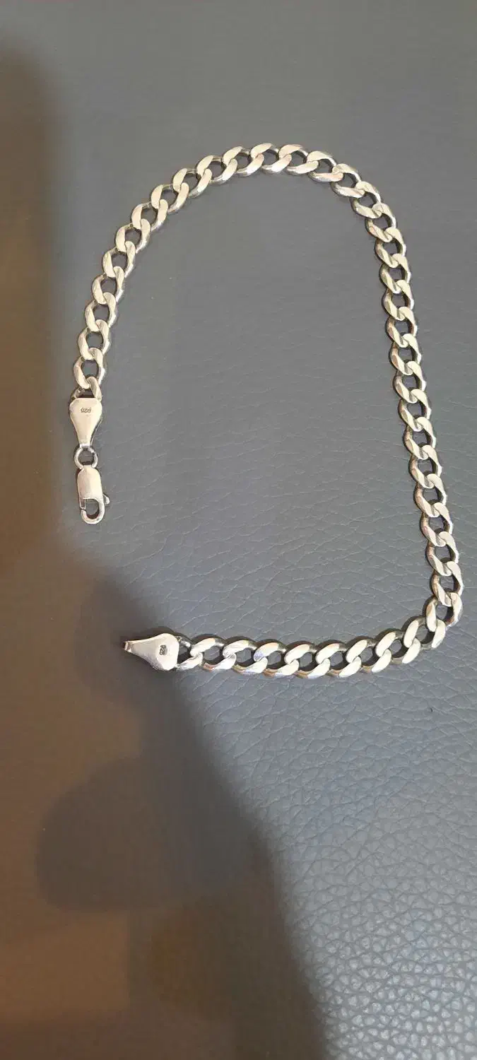 دستبند نقره ایتالیایی در حد نو|جواهرات|نظرآباد, رسالت|دیوار