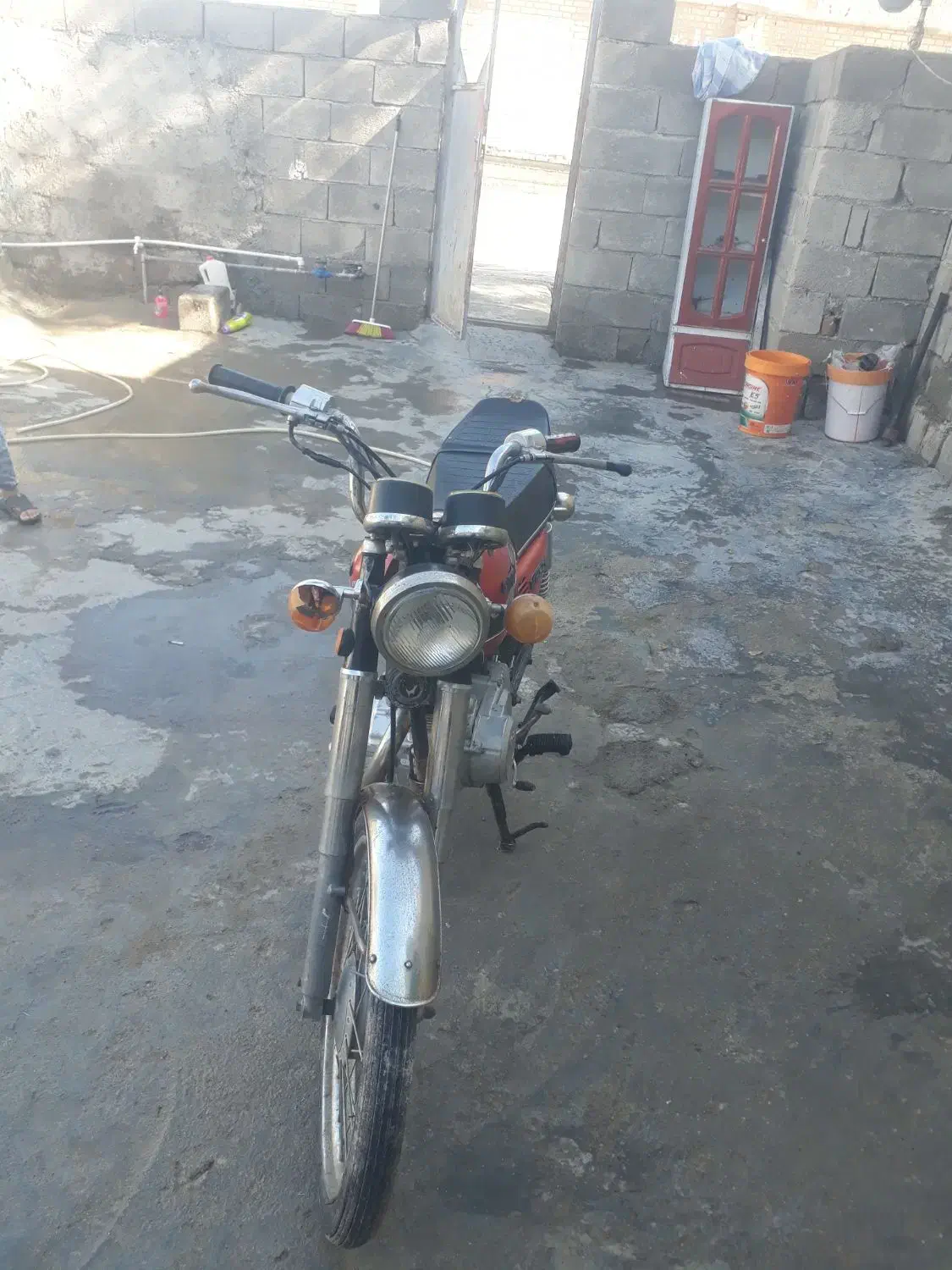 موتور سی جی ۱۲۵مزایده تمیز|موتورسیکلت|آبدانان, |دیوار