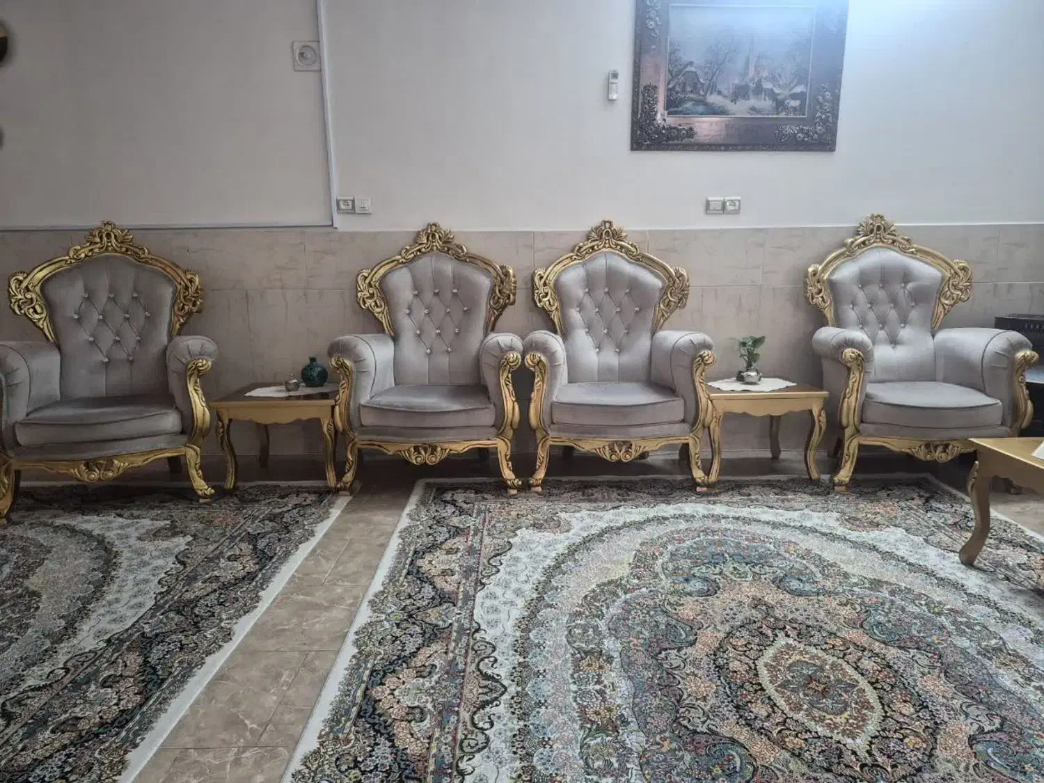 مبلمان|مبلمان خانگی و میز عسلی|قم, شهرک مهدیه (مدرس)|دیوار