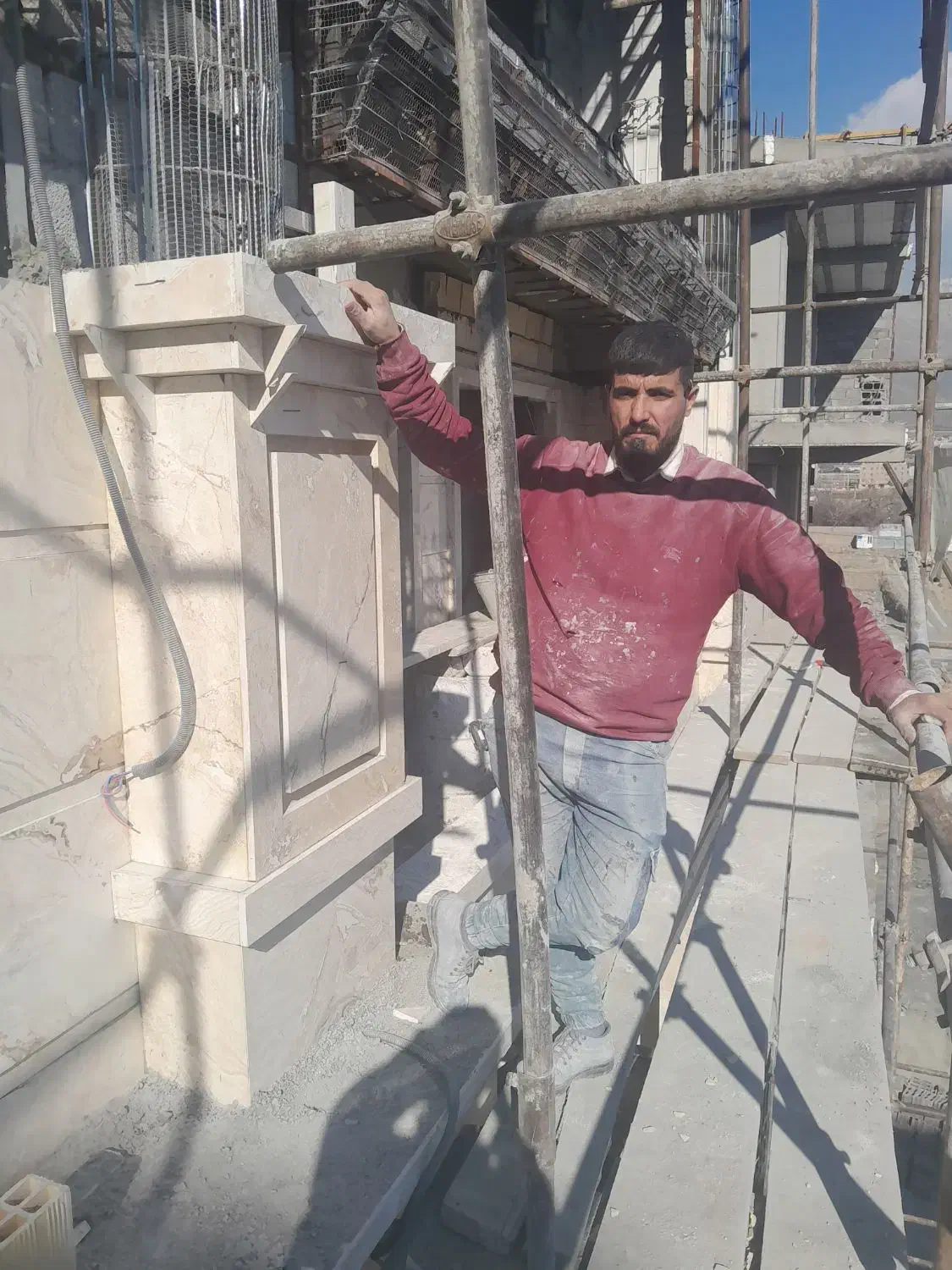 سنگ کاری وکاشی کاری|خدمات پیشه و مهارت|ملارد, |دیوار