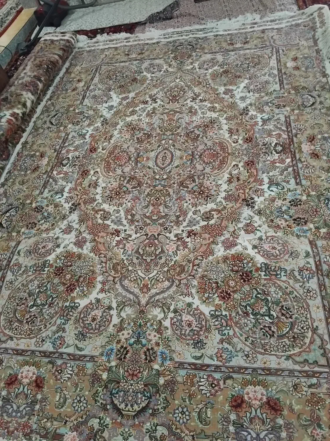 فرش جفت ۹متری سالاری|فرش|زنجان, |دیوار
