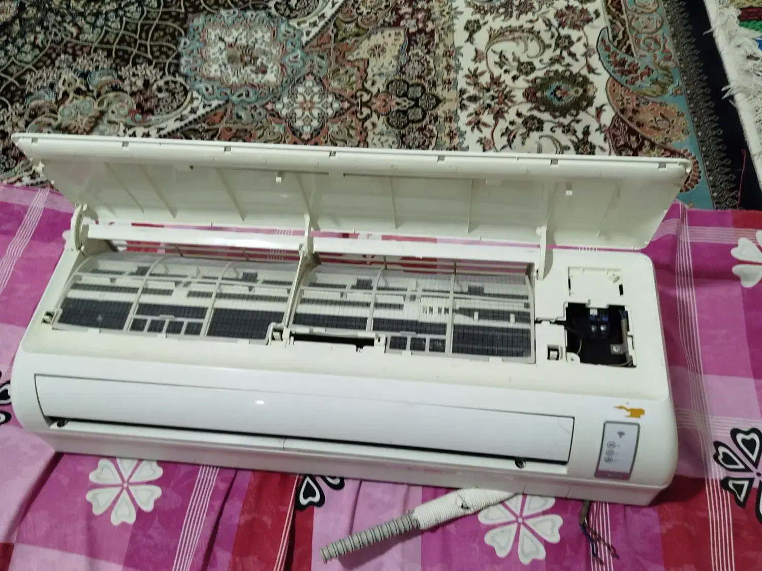 پنل کولر گازی ۱۲ هزار سامسونگ سرد|کولر گازی و فن‌کوئل|سنندج, |دیوار