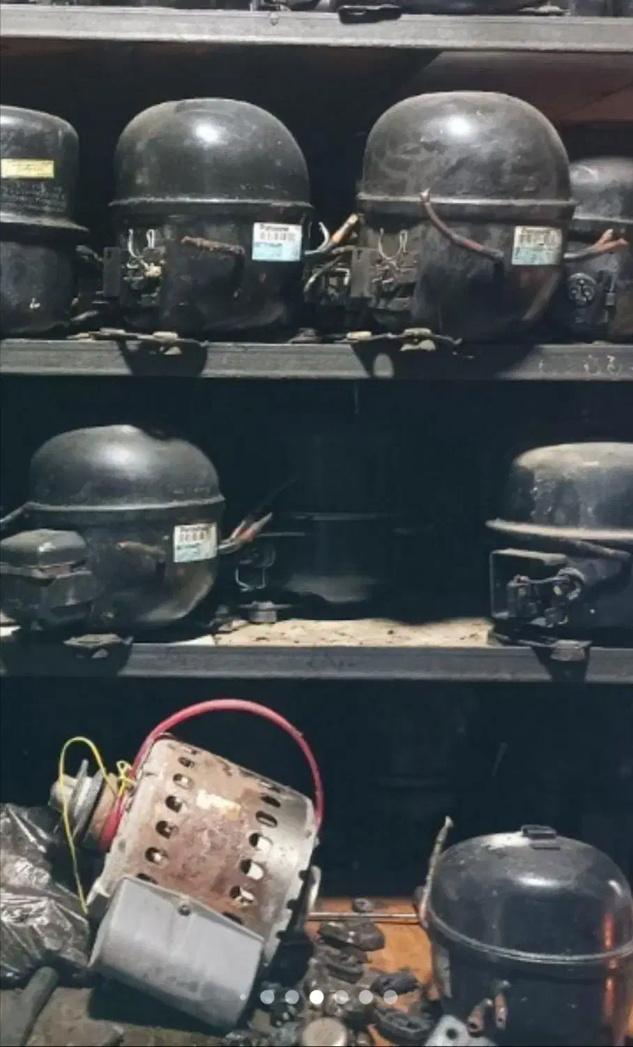 موتور کولرموتور یخچال خراب سوخته...|یخچال و فریزر|مشهد, گلبرگ شمالی|دیوار