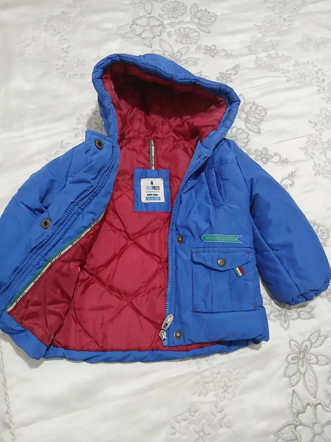 دوعددکاپشن پسرانه|کفش و لباس بچه|تالش, هشتپر|دیوار