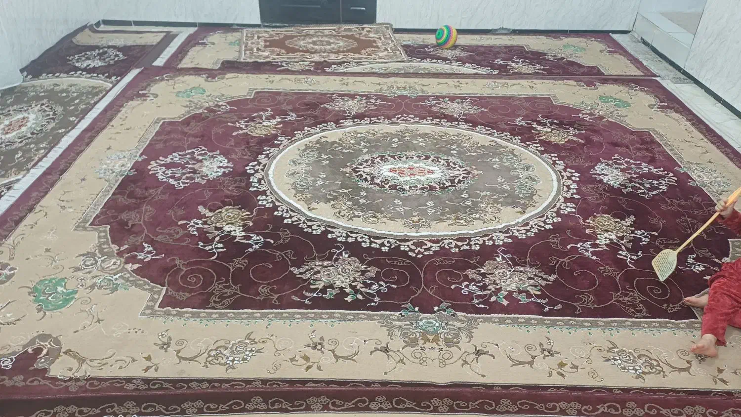 قالی مناسب خانه باغ|فرش|مریوان, |دیوار