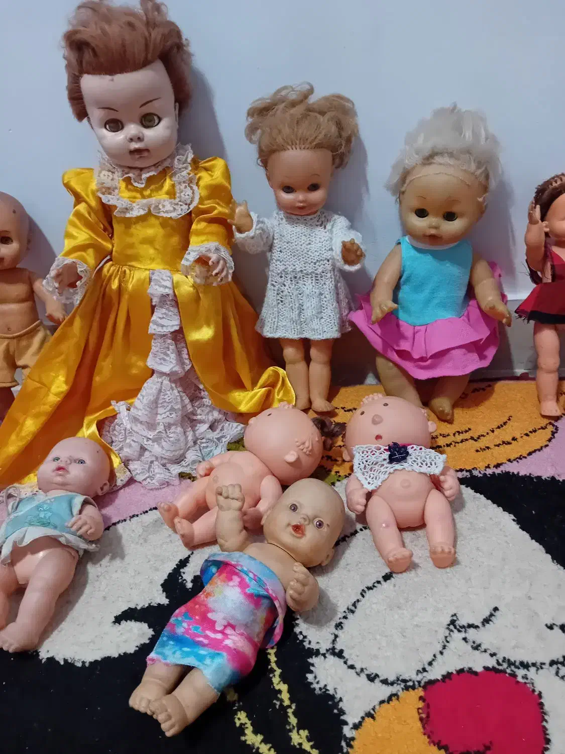 تعدادی عروسک دخترانه|اسباببازی|تهران, جوادیه|دیوار