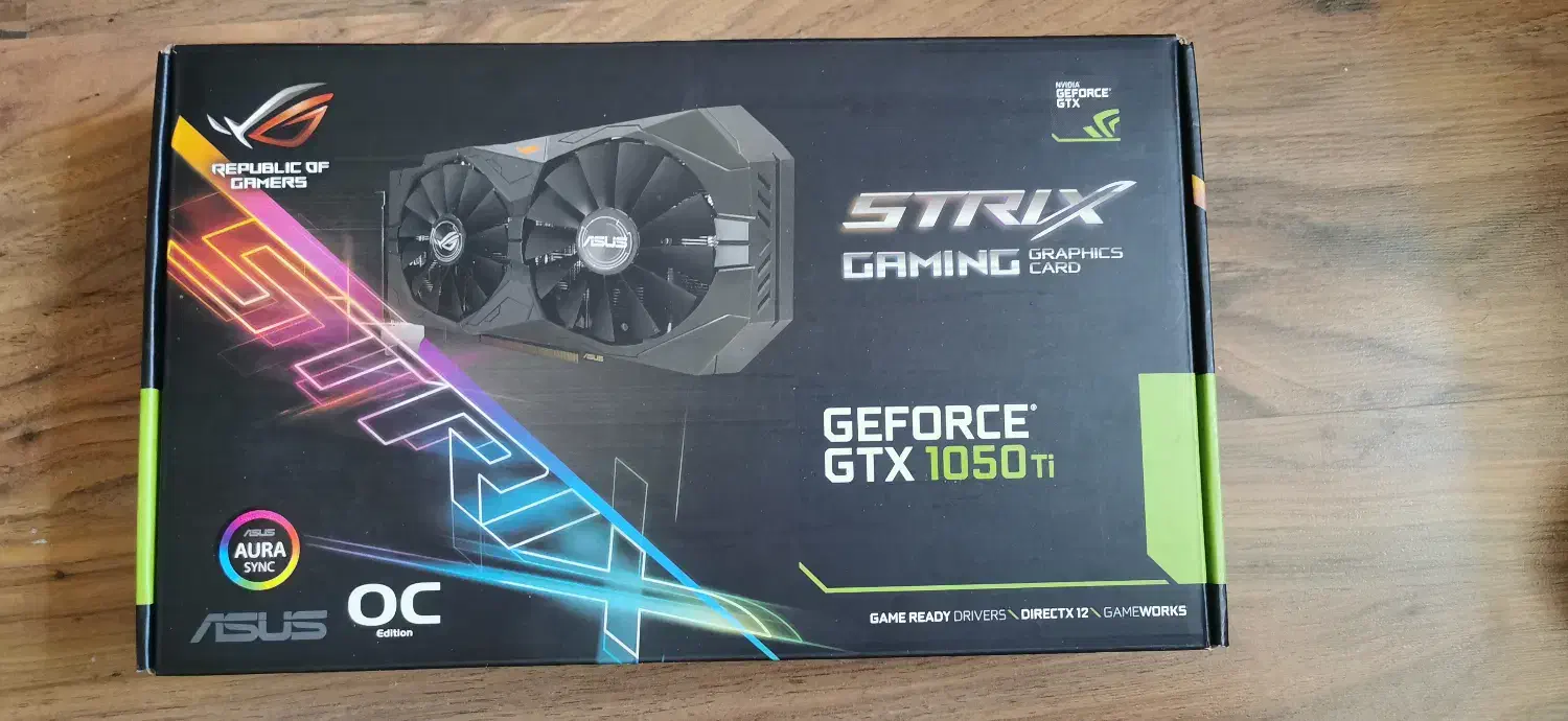 کارت گرافیگ Asus Strix GTX 1050 ti 4gb|قطعات و لوازم جانبی رایانه|تهران, پونک|دیوار