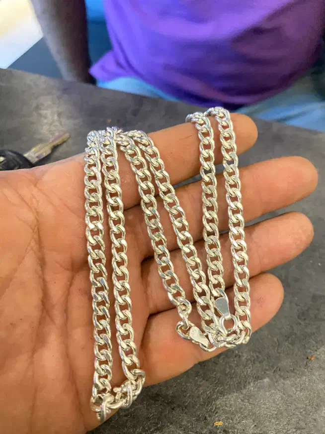 زنجیر کارتیر نقره|جواهرات|یزد, |دیوار