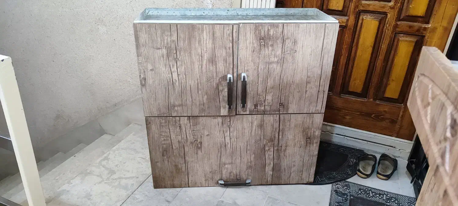 دو عدد کابینت زیر سینک و بالای سینک|مصالح و تجهیزات ساختمان|هشتگرد, فاز ۳ مهستان|دیوار