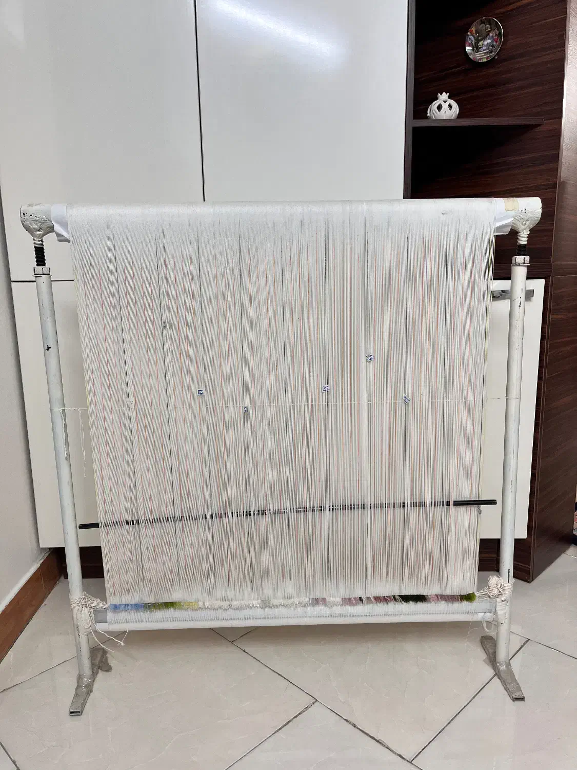 دار قالی همراه با نقشه و نخ|ابزارآلات|تهران, هاشمآباد|دیوار