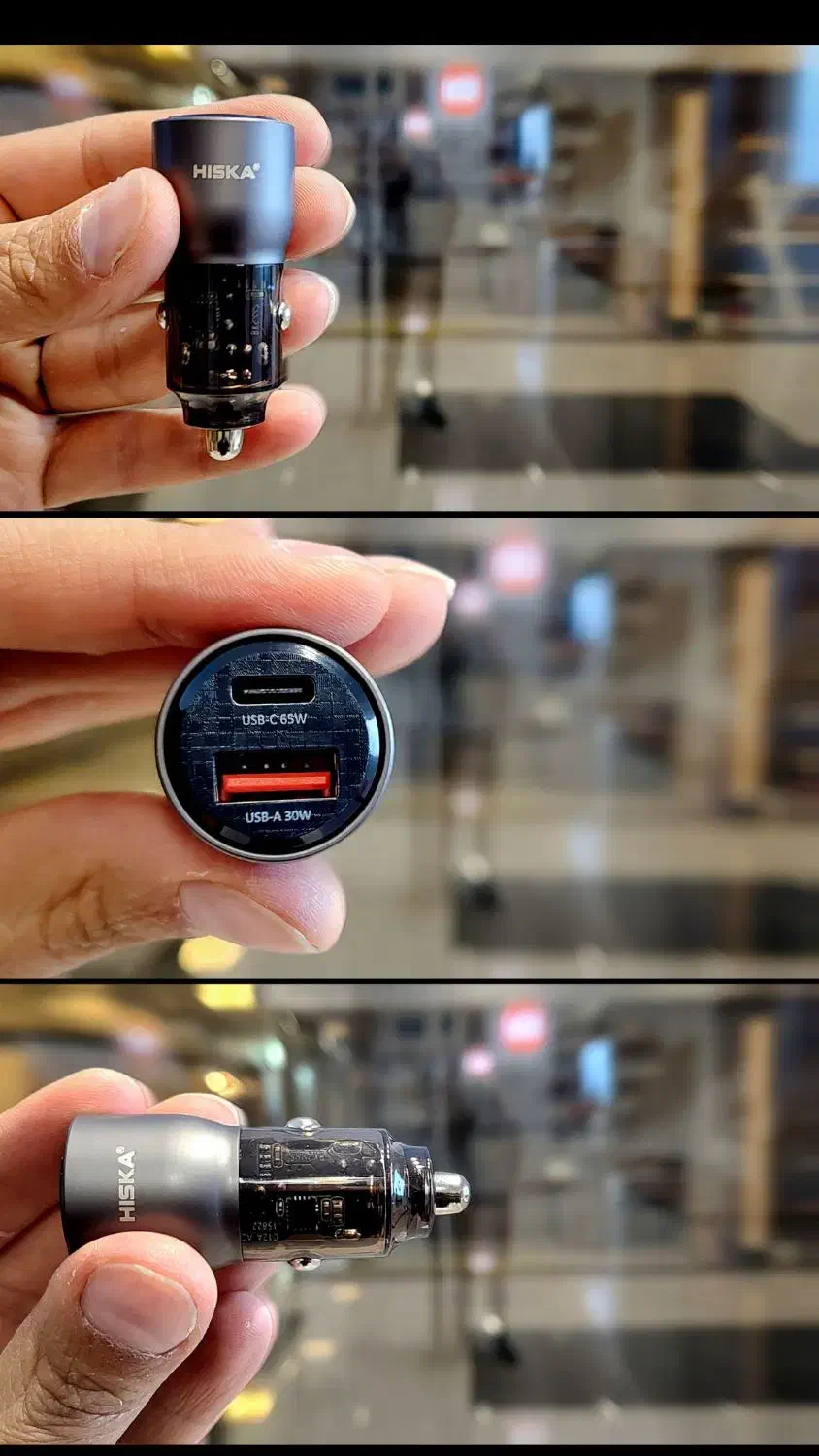 شارژ فندکی ۹۵ وات Hiska|لوازم جانبی موبایل و تبلت|گرگان, |دیوار