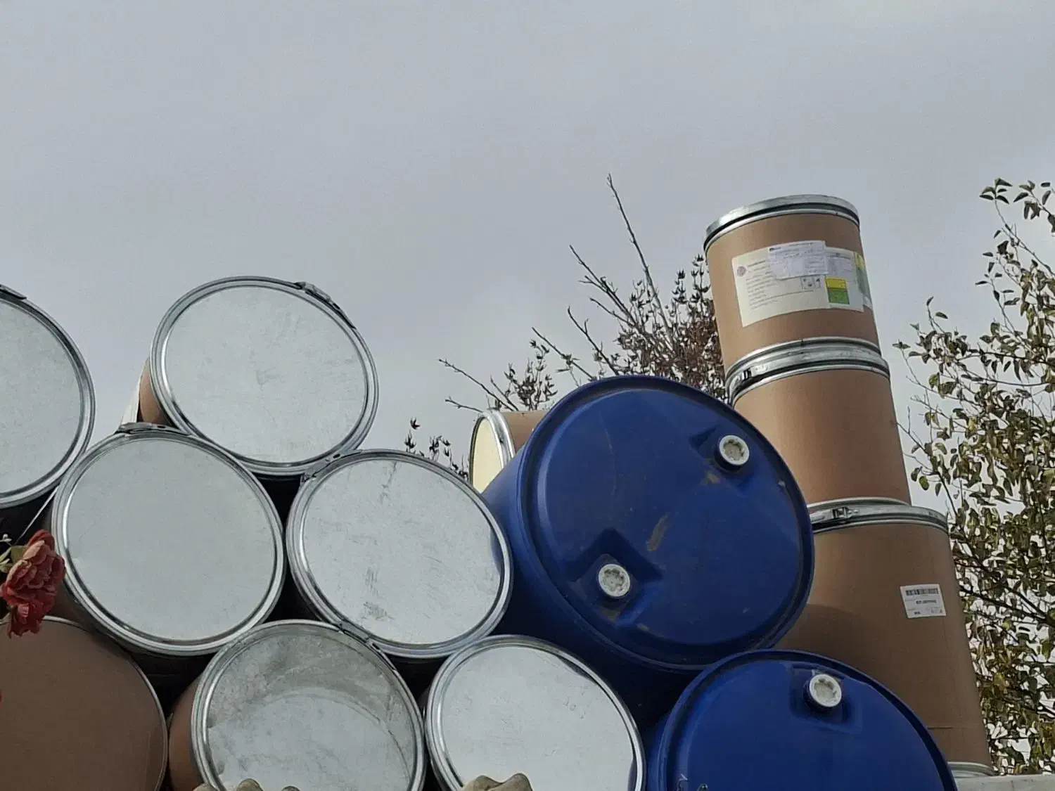 فروش بشکه مقوایی با درب پلمپ|ظروف نگهدارنده، پلاستیکی، یک‌بارمصرف|کرج, کمال‌شهر|دیوار