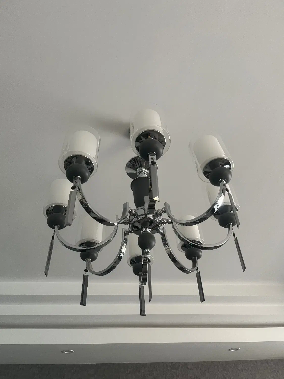 لوستر ۸ شاخه ۲ عدد|لوستر و چراغ آویز|کرج, گوهردشت|دیوار