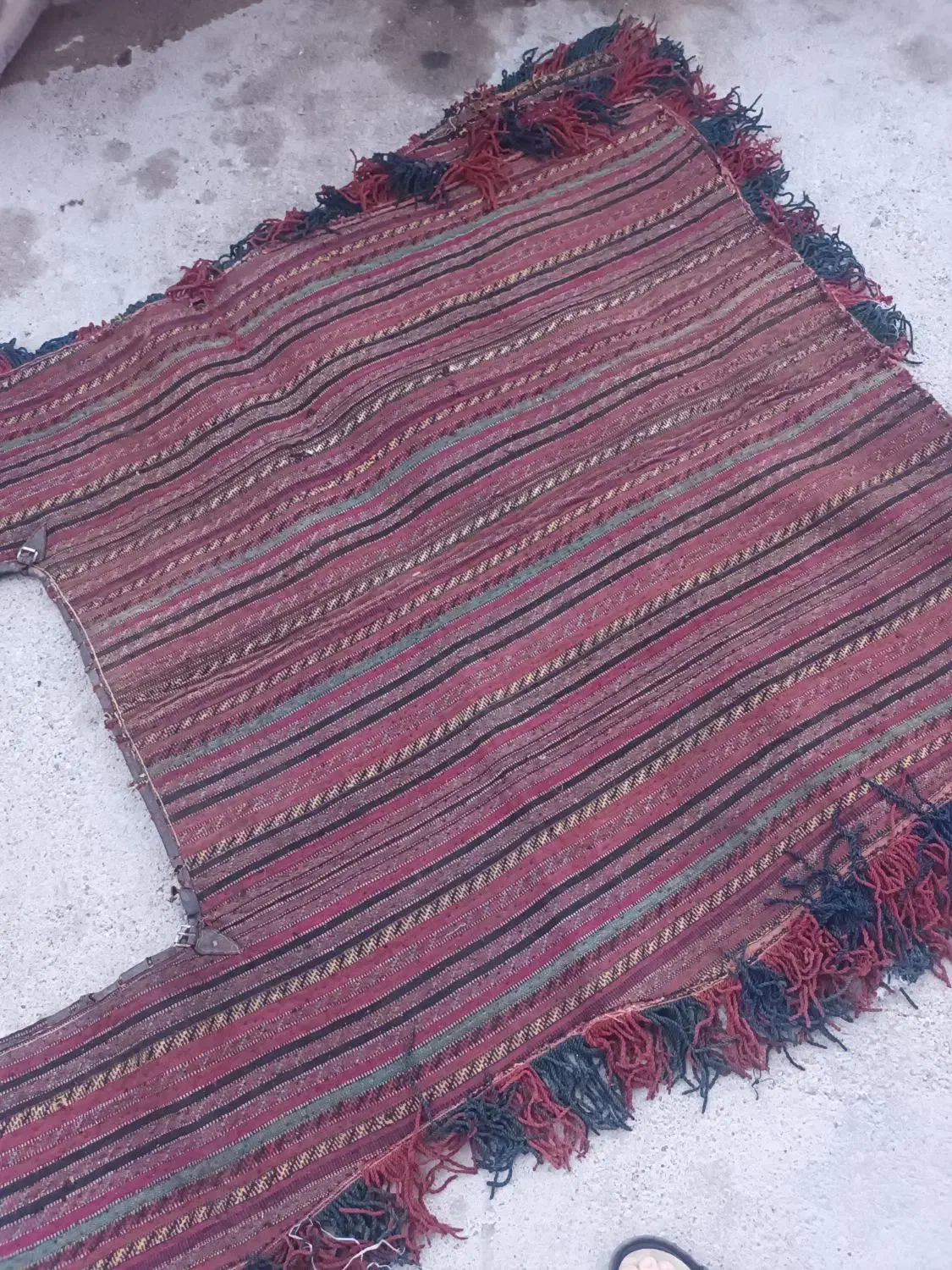 جاجیم روی اسبی|گلیم، جاجیم، گبه|مشهد, اروند|دیوار