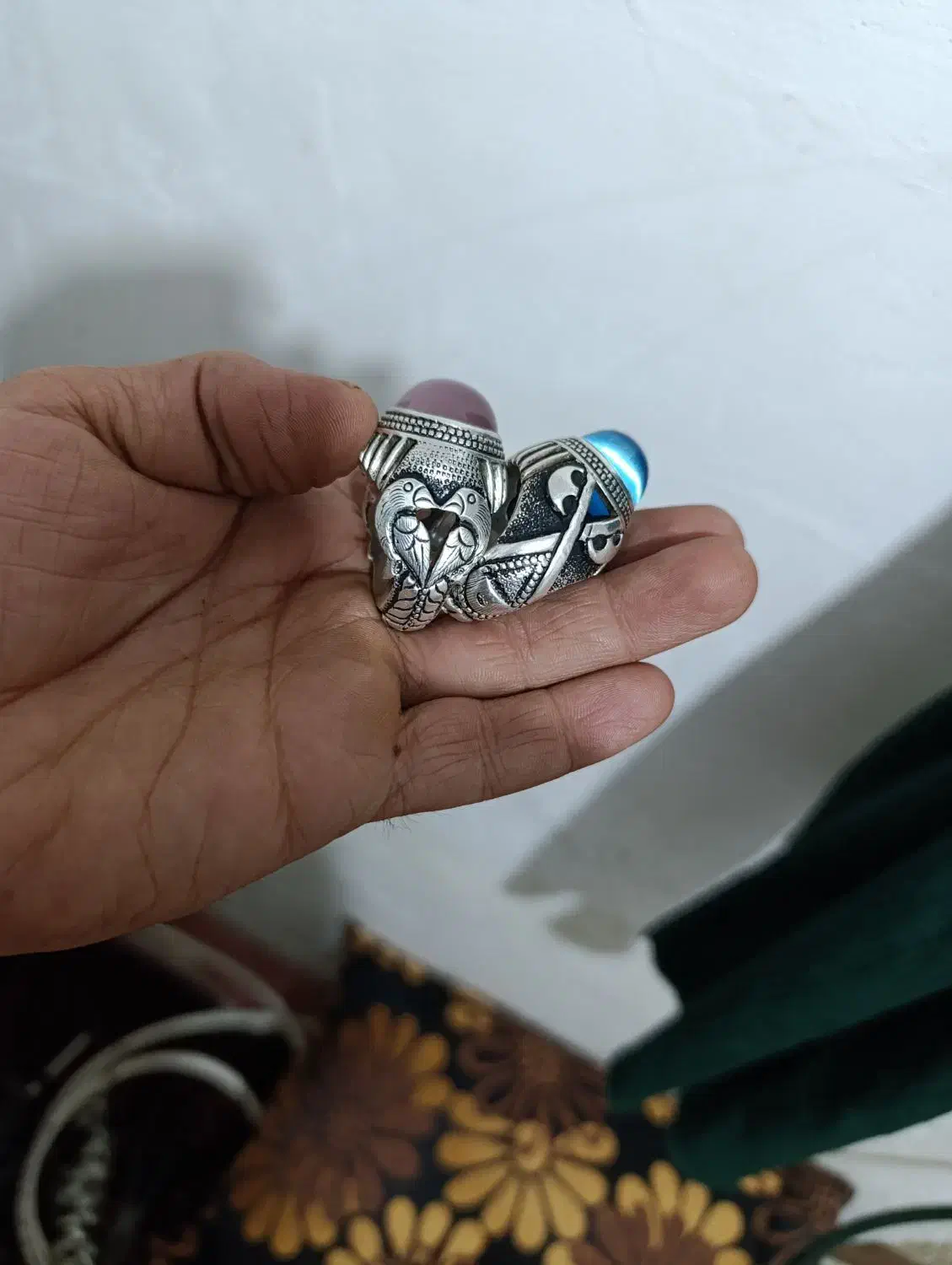 انگشتر پوست پیازی اصلی|جواهرات|قوچان, |دیوار