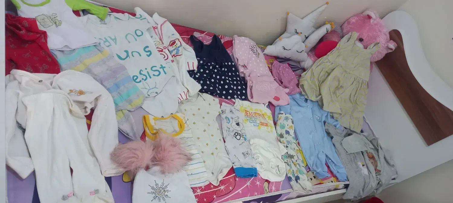 لباس نوزادی از سایز۱ماهگی تا یکسالگی|کفش و لباس بچه|اسلام‌شهر, مظفریه|دیوار