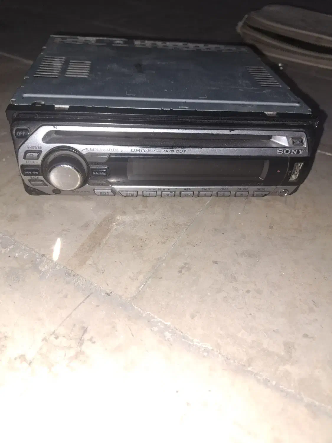 ظبط سونی  و مانیتور پشت صندلی و جک ماشین|قطعات یدکی و لوازم جانبی|پردیس, فاز ۸|دیوار