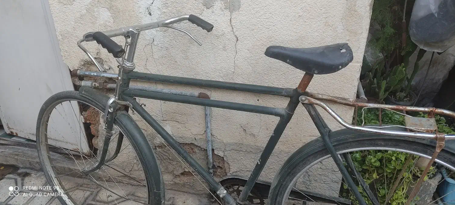 دوچرخه قدیمی|دوچرخه، اسکیت، اسکوتر|شیراز, دباغ خانه|دیوار