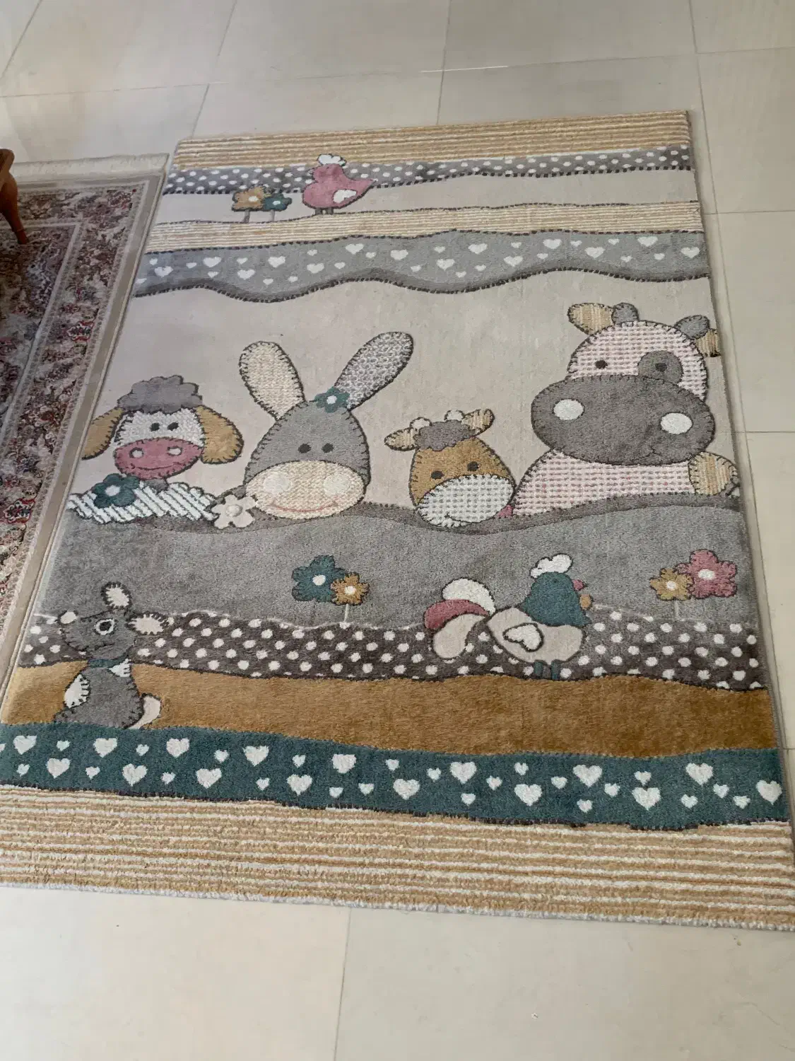 فرش اتاق کودک|فرش|فومن, |دیوار