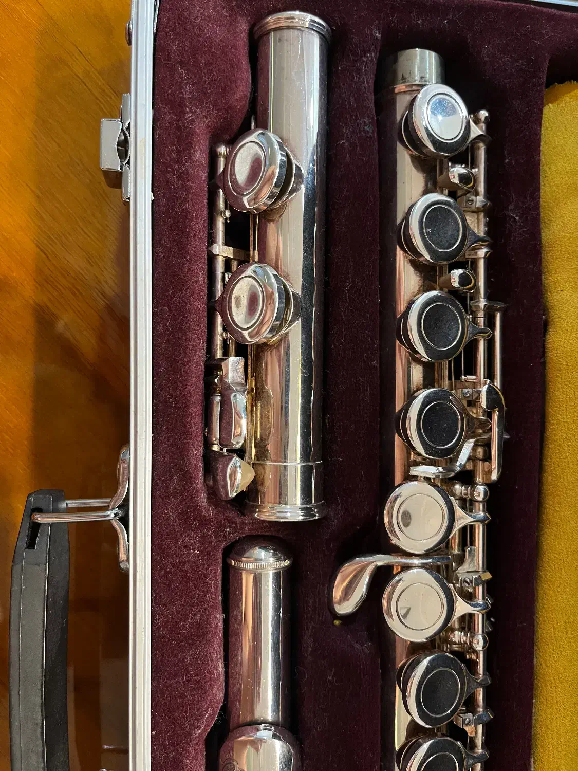 فلوت کلیددار سوزوکی|سازهای بادی|لاهیجان, شیشه گران|دیوار