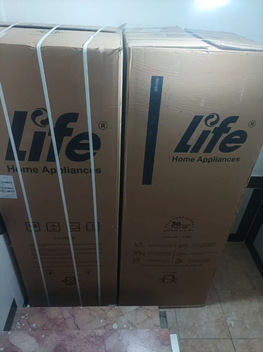 سلام یخچال دوقلو استیل لایف نیز|یخچال و فریزر|خرم‌آباد, |دیوار