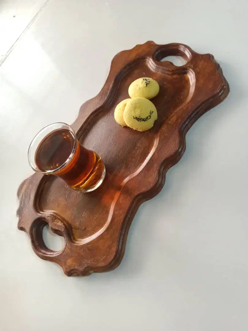 سینی سرامیکی دست ساز|ظروف سرو و پذیرایی|جم, |دیوار