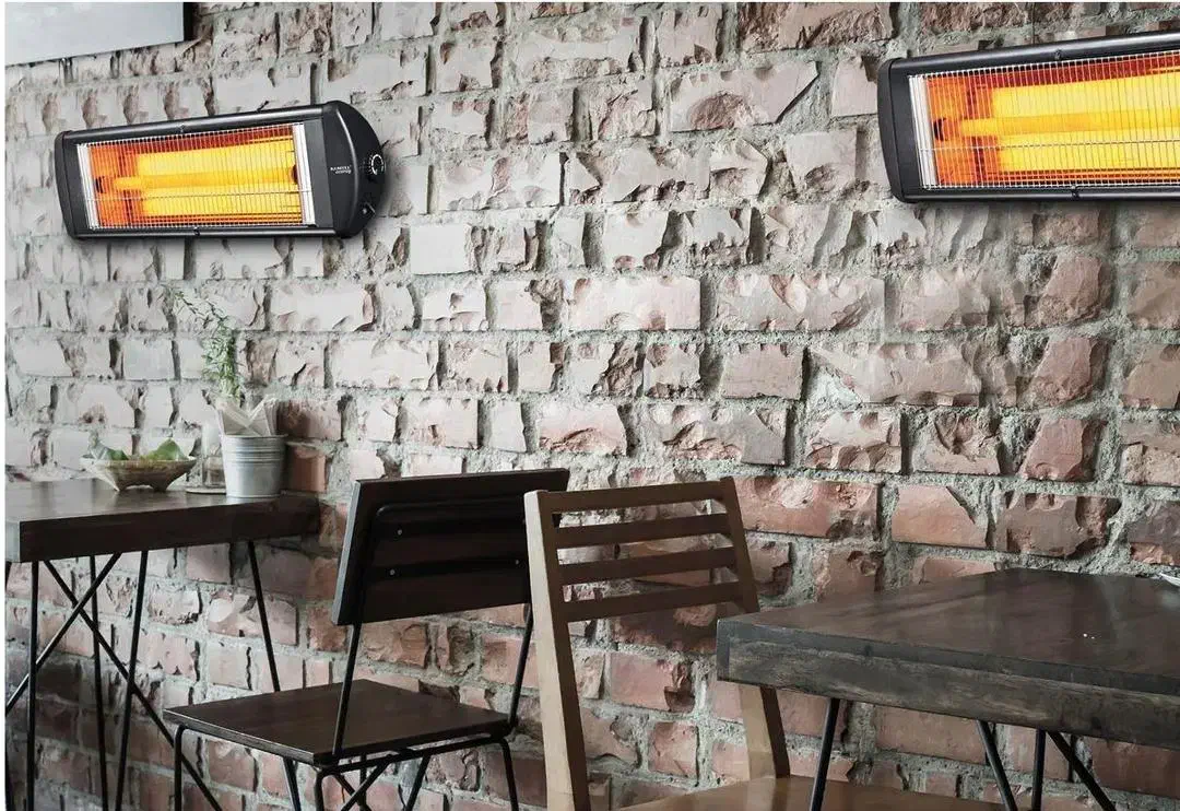 هیتر برقی مناسب فضای باز کافی شاپ و رستوران|بخاری، هیتر، شومینه|شیراز, سرو|دیوار