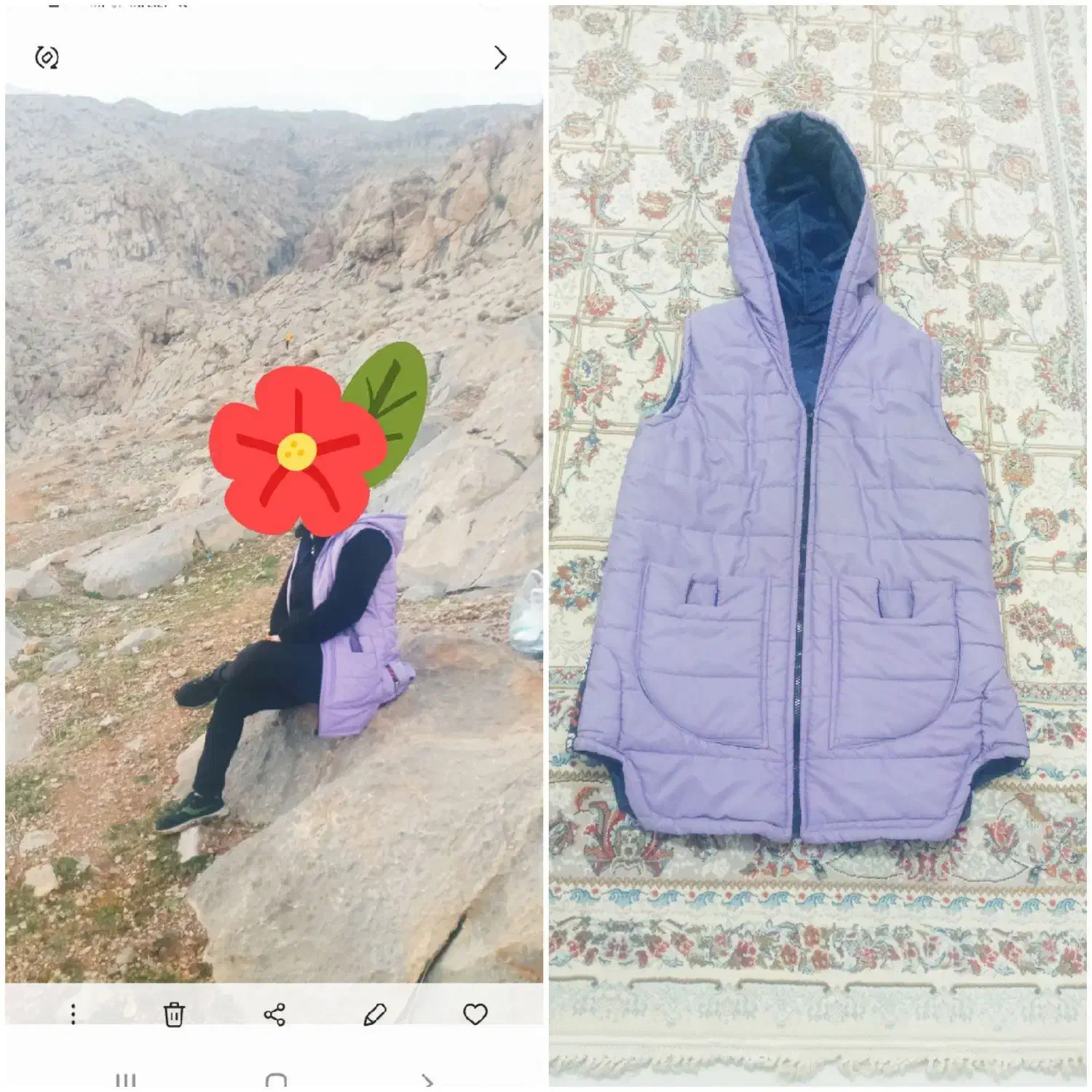 هودی،پافر دامن،شال بافت چادر نو|لباس|کرمانشاه, |دیوار