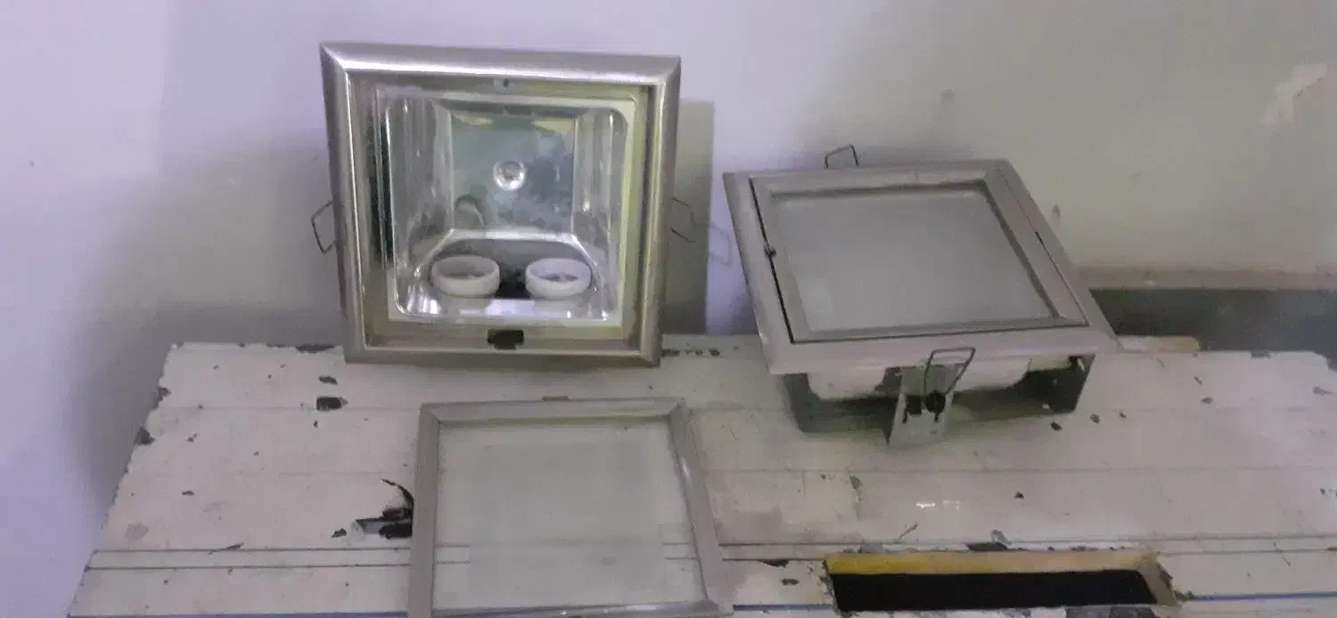 چراغ سقف کاذب توکار دولامپه|لامپ و چراغ|اهواز, کمپلو شمالی|دیوار