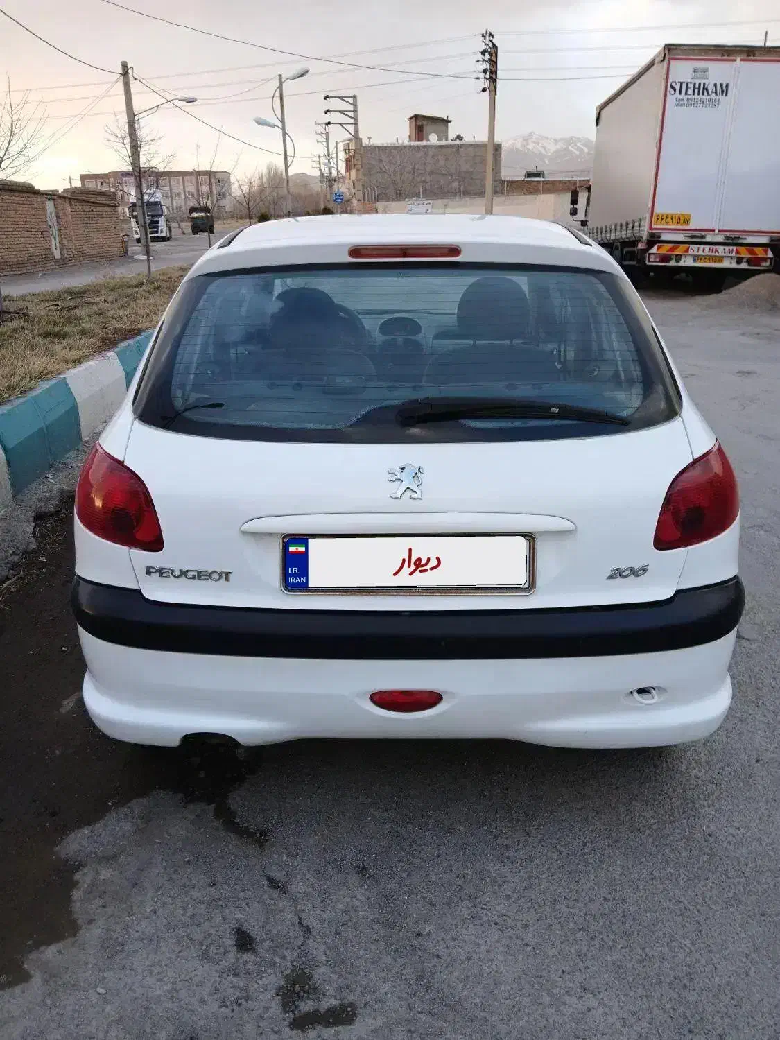 206 مدل 99 بی رنگ|خودرو سواری و وانت|صائین قلعه, |دیوار