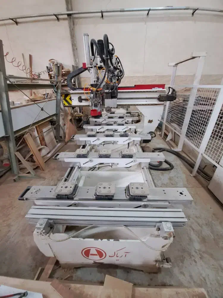 فروش دستگاه cnc حرفه ای 13 ابزاره + 2 اره+ اسپیندل|ماشین‌آلات صنعتی|پردیس, فاز ۶|دیوار
