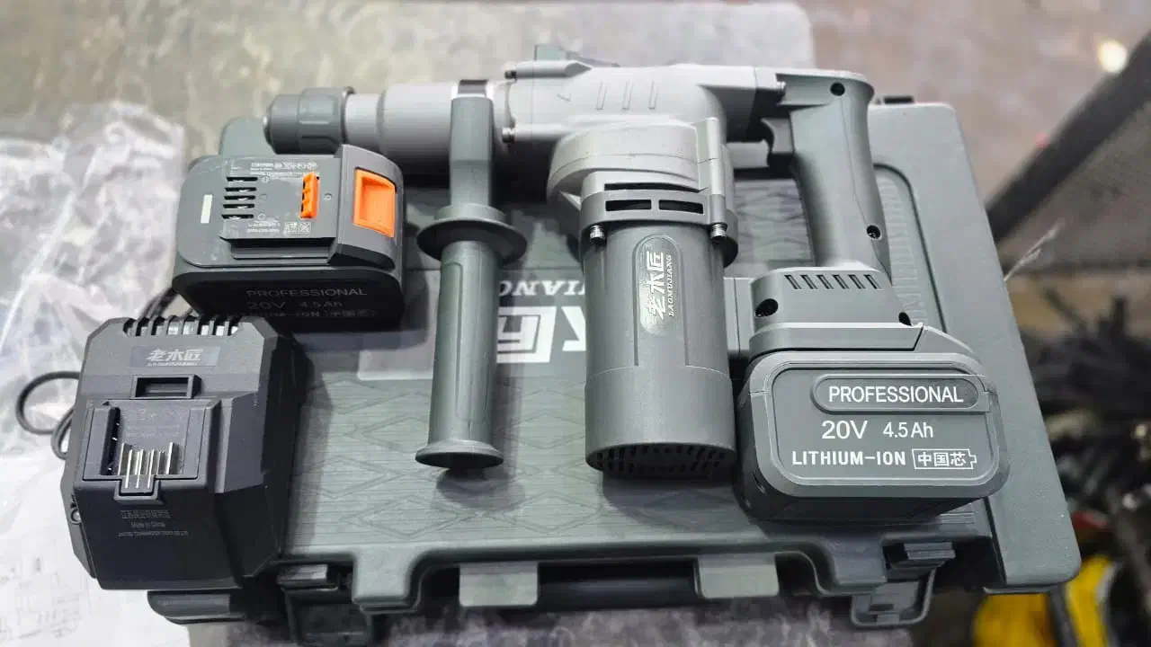 بتن کن شارژی   جدید دو باطری دوکاره|ماشین‌آلات صنعتی|تبریز, |دیوار