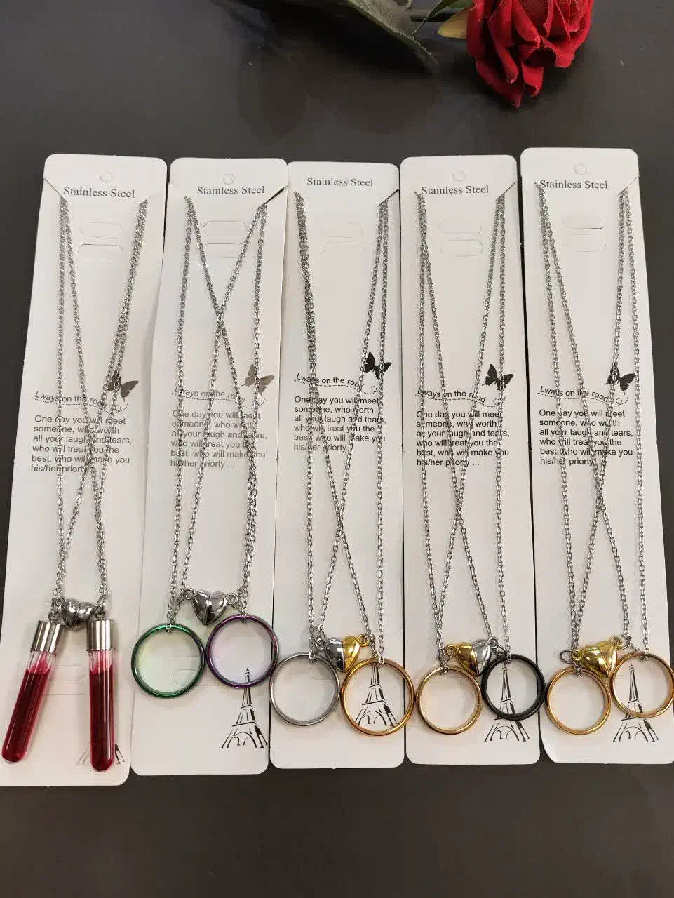 گردنبند ست|زیورآلات و اکسسوری|قم, الوندیه و گذر صادق|دیوار