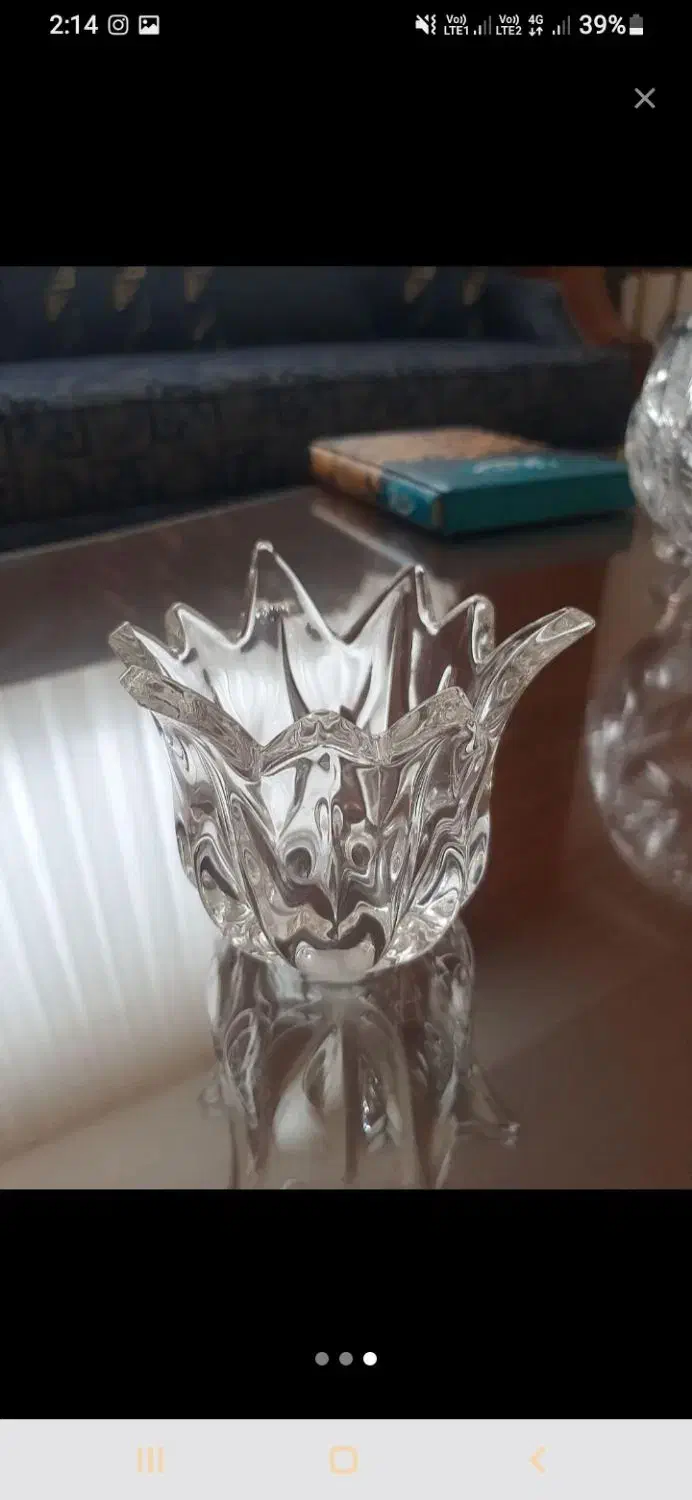 حباب کریستال لوستر|لوستر و چراغ آویز|تبریز, |دیوار