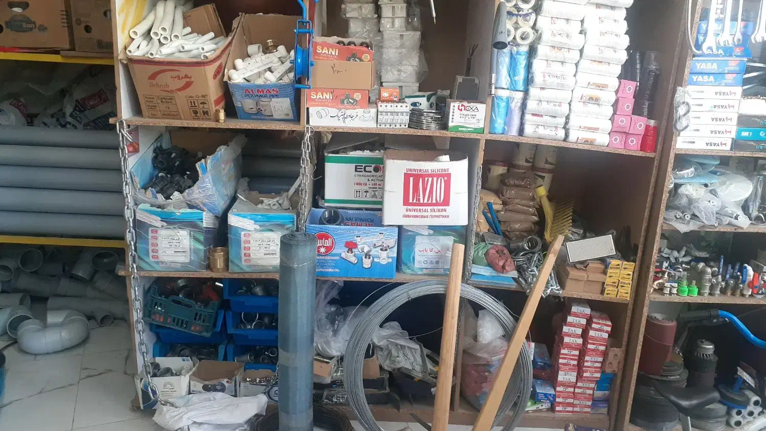 فروش قفسه|کتابخانه، شلف، قفسه‌های دیواری|آذرشهر, |دیوار