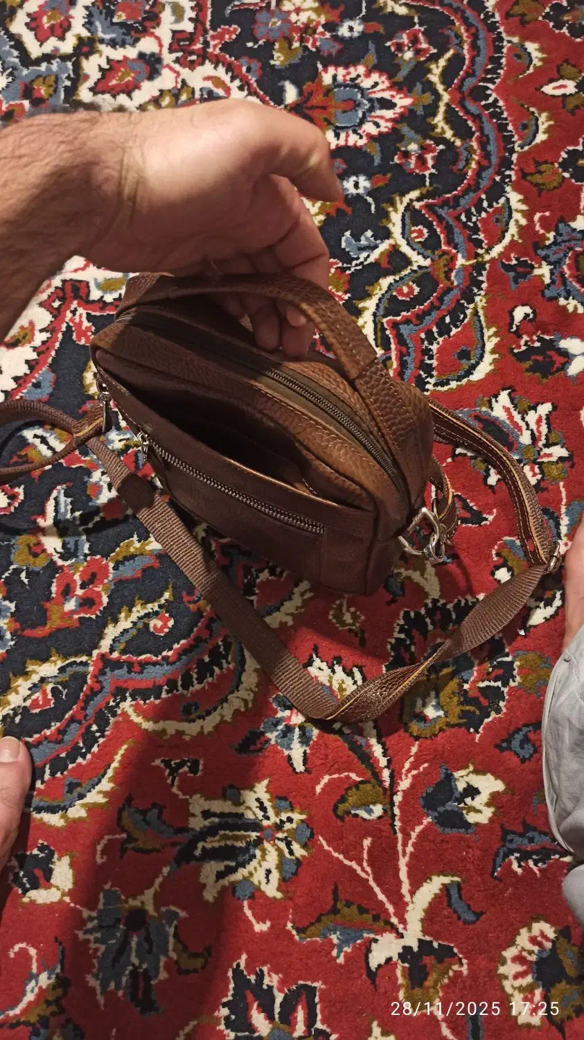 کیف دوشی مردانه چرم|کیف، کفش، کمربند|نظرآباد, نظرآباد|دیوار