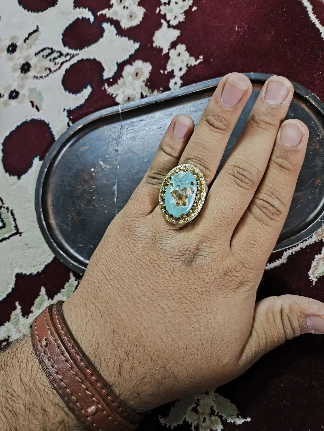 انگشتر فیروزه|جواهرات|کازرون, |دیوار