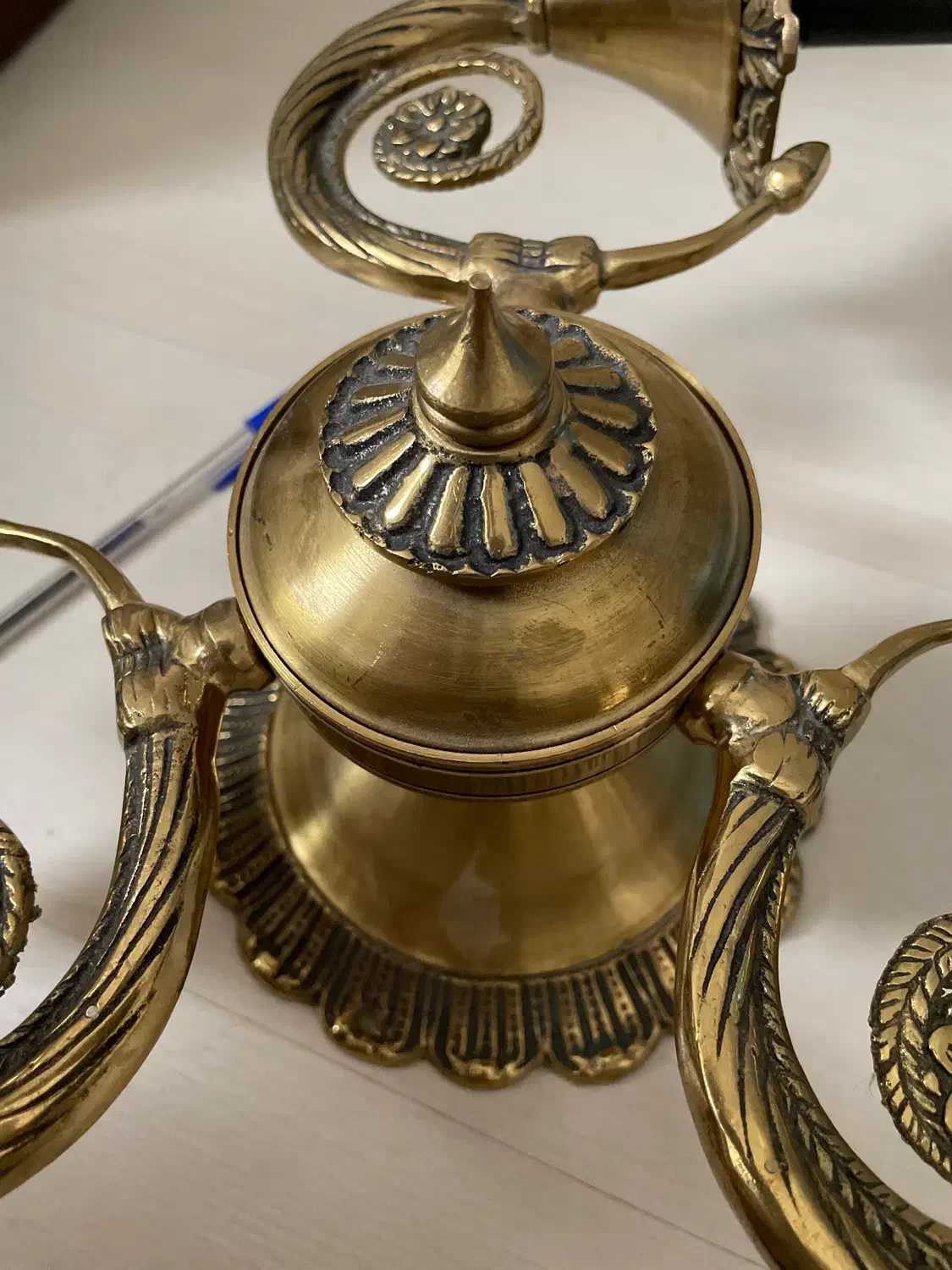 دوعد لوستر برنز|لوستر و چراغ آویز|زنجان, |دیوار