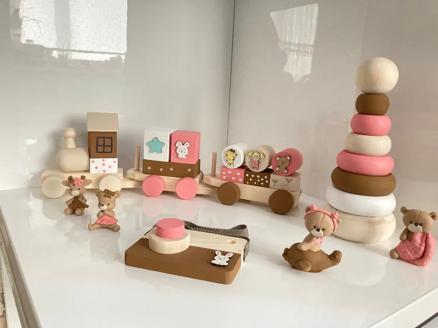 اکسسوری چوبی اتاق کودک|اسباب و اثاث بچه|تهران, حکیمیه|دیوار