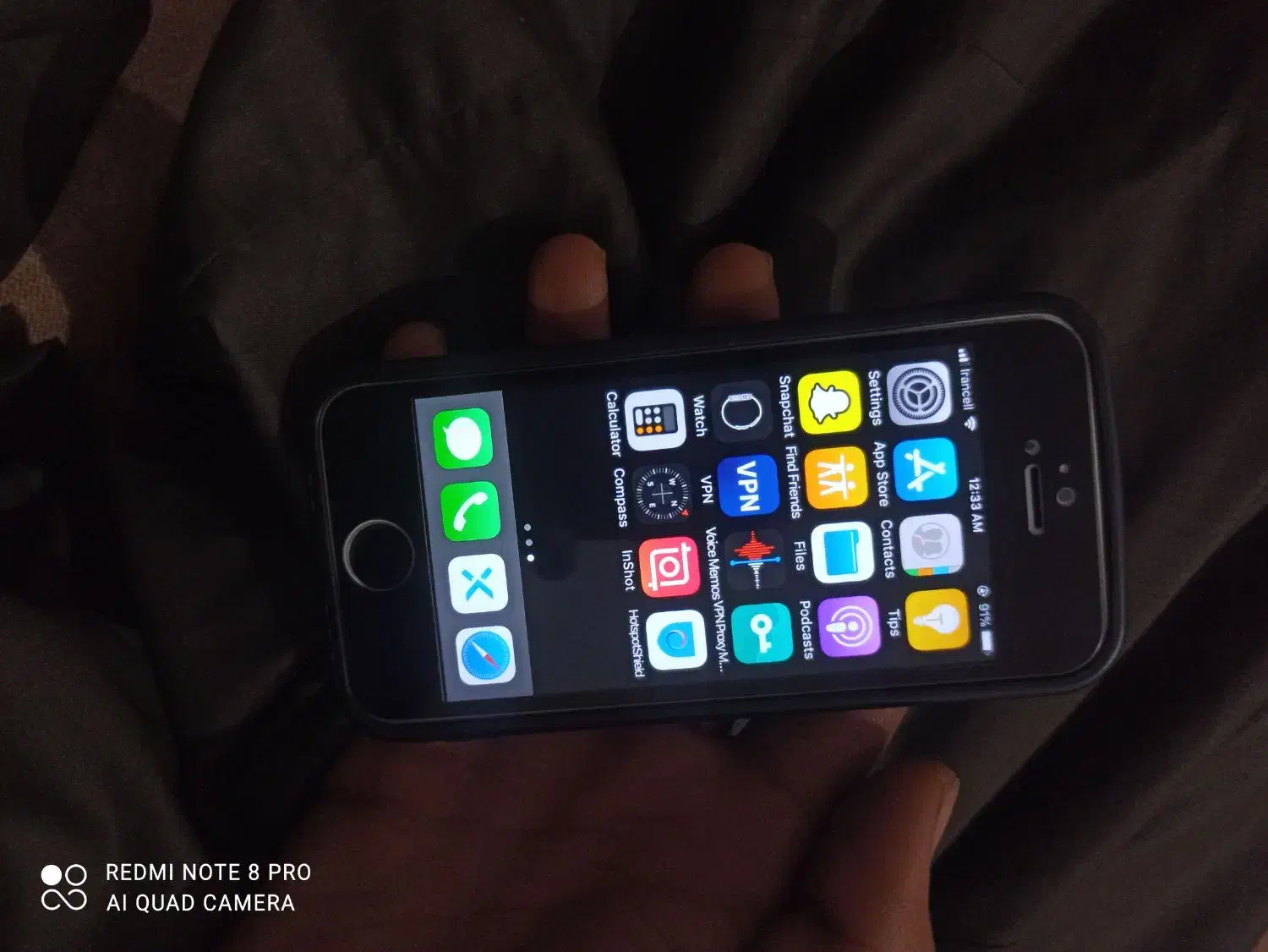 گوشی ایفون5sرجیستر نیست معاوضه میشه|موبایل|زاهدان, |دیوار