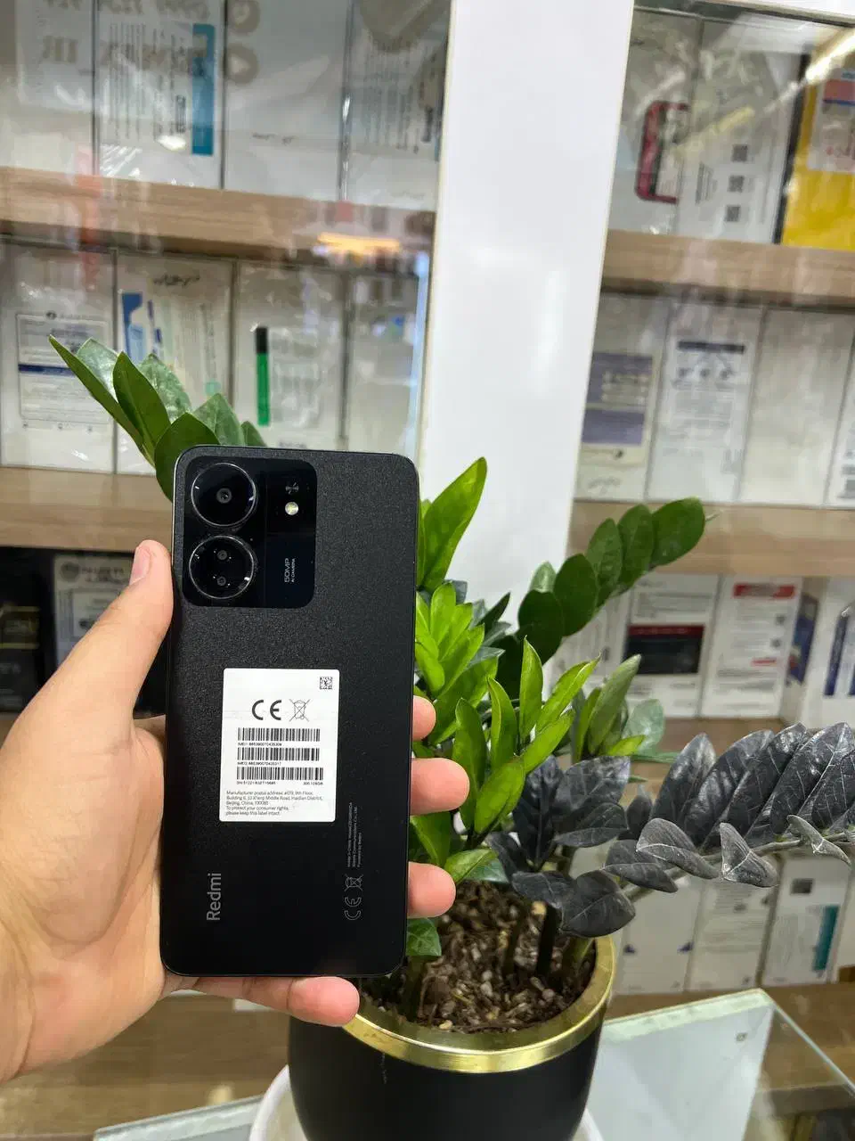 گوشی شیائومی Redme 13c 128G فوق تمیز|موبایل|قم, هفت تیر|دیوار