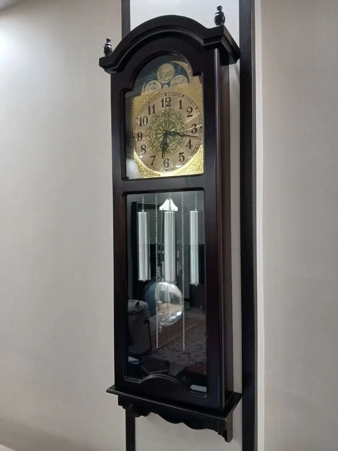 ساعت پاندول دار چوبی|ساعت دیواری و تزئینی|تهران, سازمان برنامه شمالی|دیوار