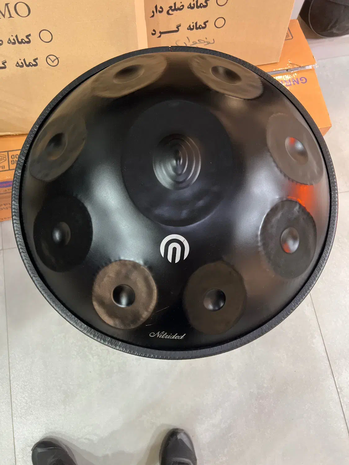 هنگدرام آرشا مشکی مات|سازهای سنتی|قزوین, |دیوار